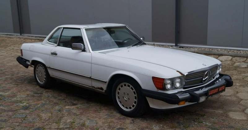 Mercedes-Benz SL cena 42900 przebieg: 149928, rok produkcji 1988 z Janikowo małe 781